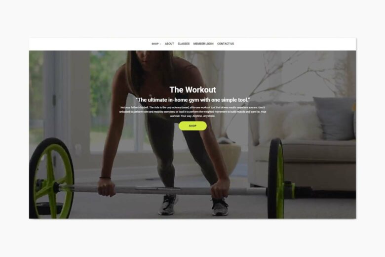 best online workout program theaxleworkout review - Luxe Digital