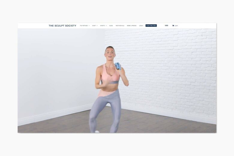 best online workout program thesculptsociety review - Luxe Digital