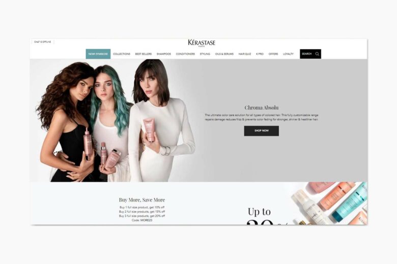 best online shopping sites women kerastase - Luxe Digital