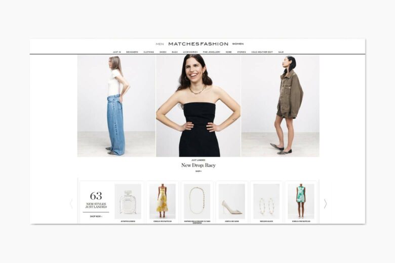 best online shopping sites women MatchesFashion - Luxe Digital