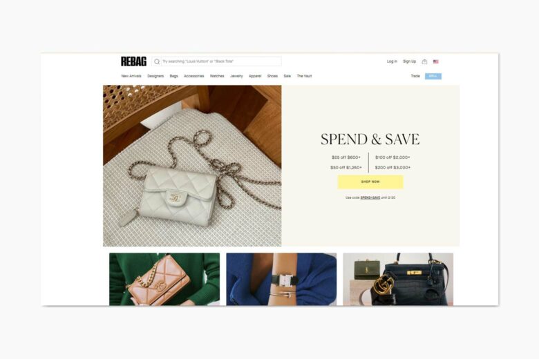 best online shopping sites women Rebag - Luxe Digital