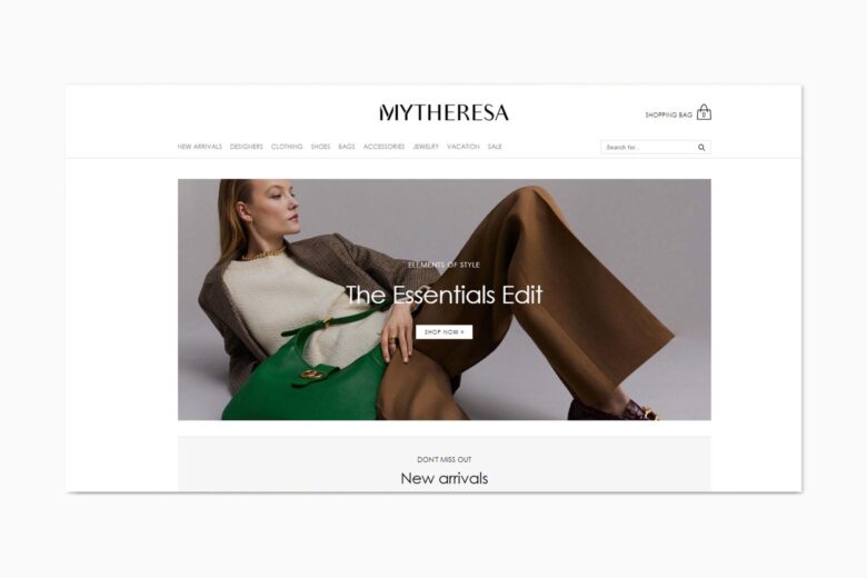 best online shopping sites women mytheresa - Luxe Digital