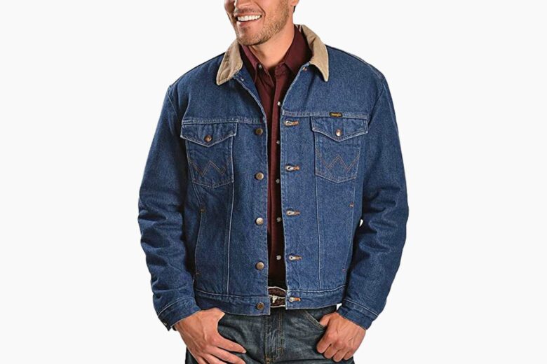 Best men's jeans clearance jacket