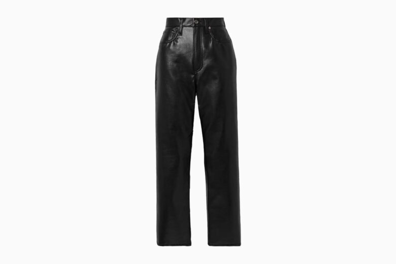 best leather pants women agolde review - Luxe Digital