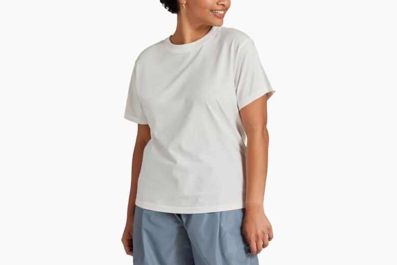 what brand has the best white t shirts