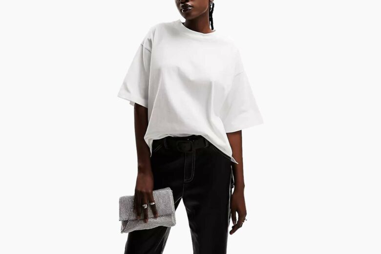 best white t shirt women asos - Luxe Digital