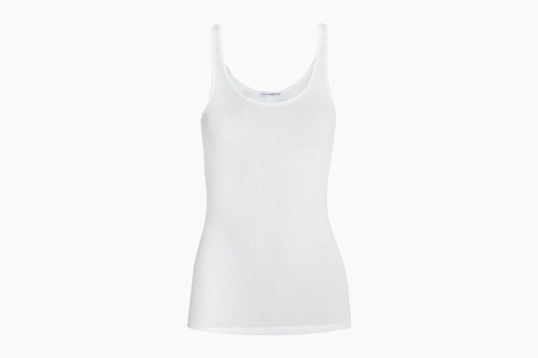 best white t shirt women james perse - Luxe Digital