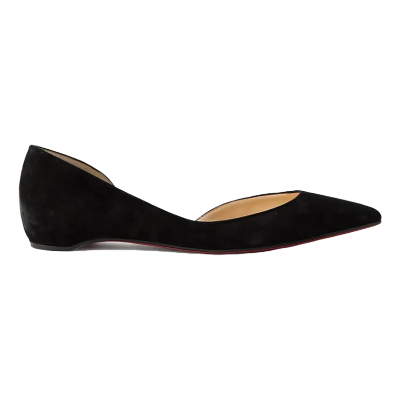 most comfortable flats women christian louboutin pointed toe flats - Luxe Digital