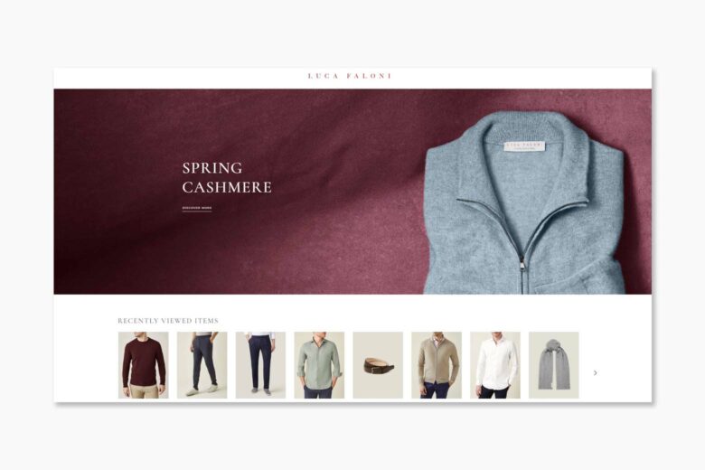 best men online shopping luca faloni - Luxe Digital
