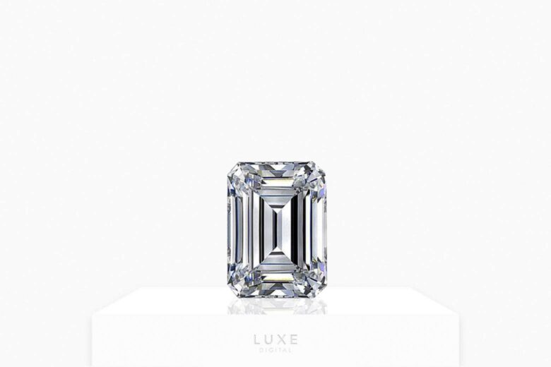 popular diamond shapes emerald cut diamond - Luxe Digital