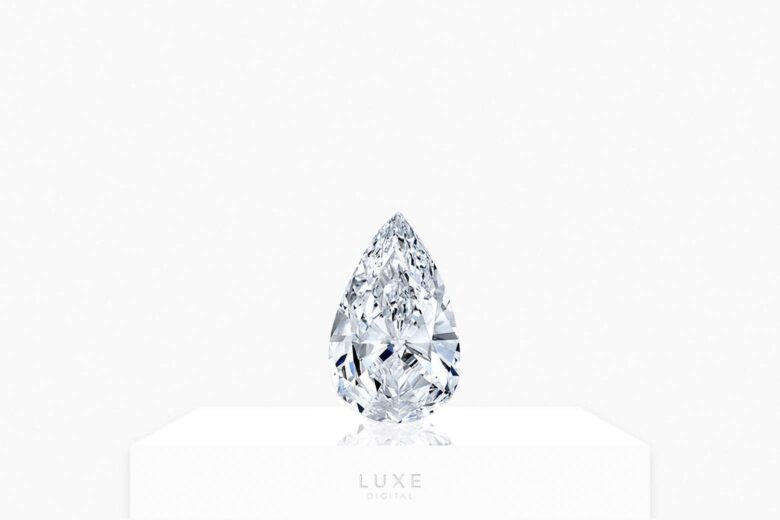 popular diamond shapes pear shaped diamond - Luxe Digital