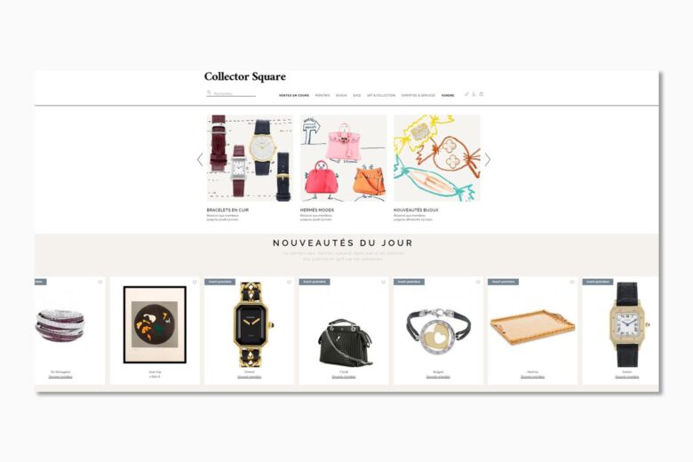 best luxury resale websites collector square - Luxe Digital