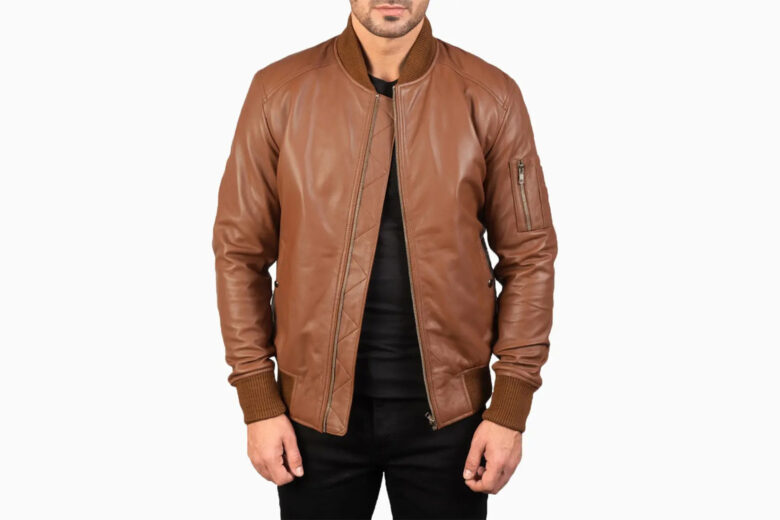 Inferno Black Leather Jacket | The Jacket Maker