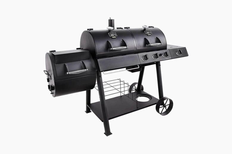 best bbq grills oklahoma joes hybrid charcoal gas grill smoker - Luxe Digital