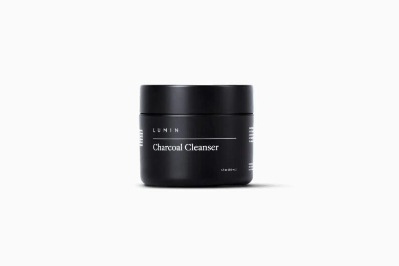 best skincare products men lumin charcoal cleanser review - Luxe Digital