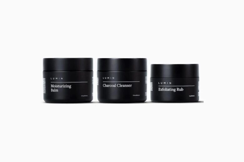 best skincare products men lumin maintenance set review - Luxe Digital