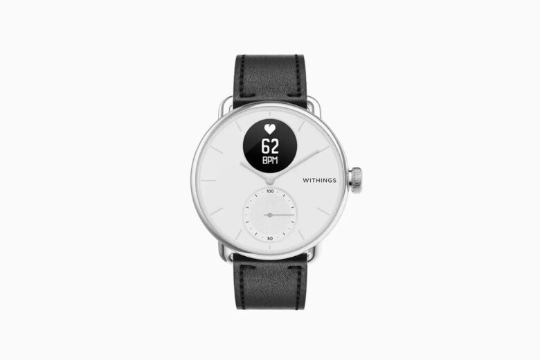 best fitness tracker oxygen Withings ScanWatch - Luxe Digital