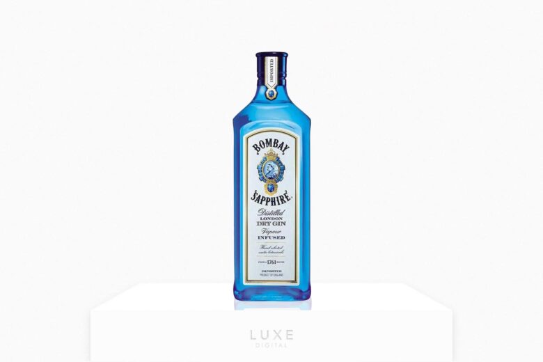 best gin brands value bombay sapphire - Luxe Digital