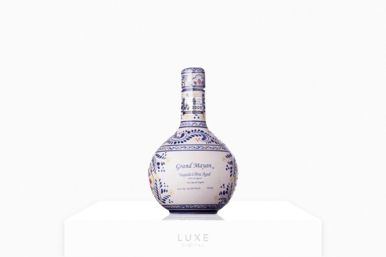 best tequila brands grand mayan ultra aged anejo - Luxe Digital