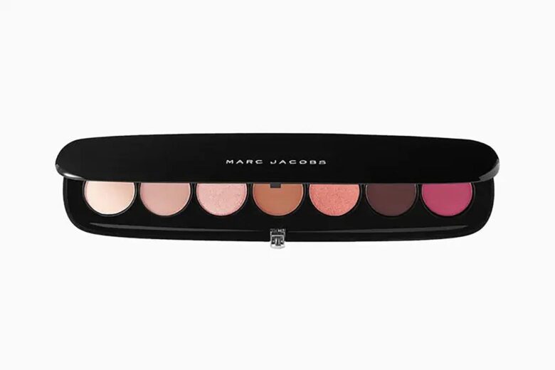 best eyeshadow palette Marc Jacobs warm skin review - Luxe Digital