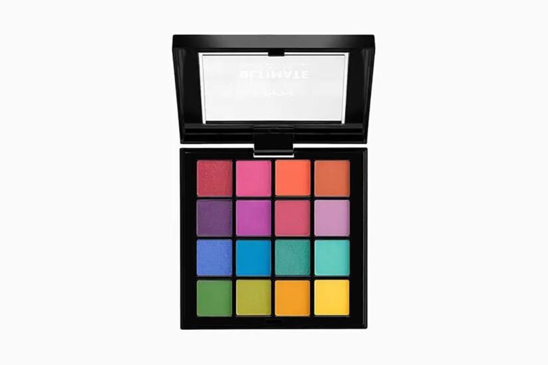 best eyeshadow palette NYX bright review - Luxe Digital