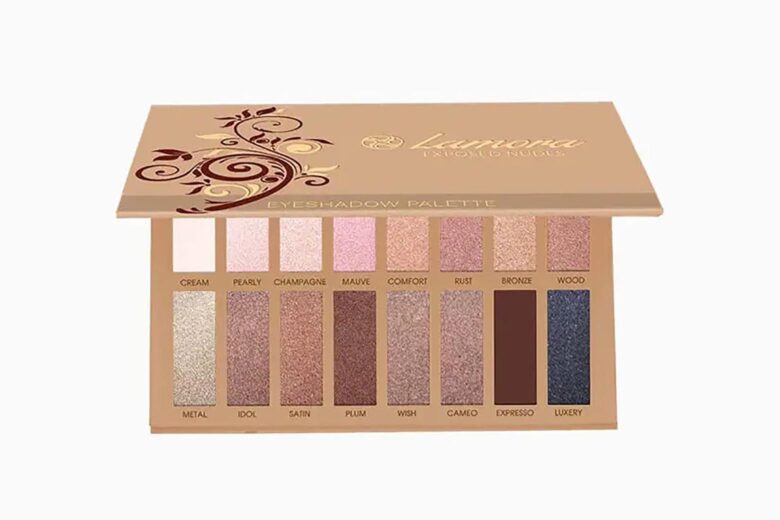 best eyeshadow palette Lamora cool skin review - Luxe Digital