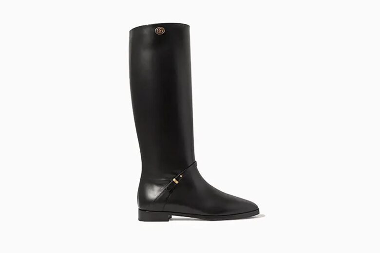 Gucci Women's Cara Logo Riding Boots