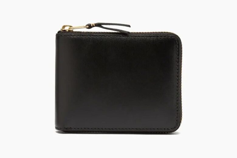 best minimalist wallets men with zipper comme des garcons - Luxe Digital