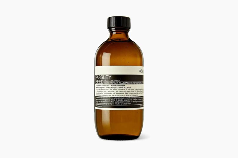 best natural organic beauty skincare aesop parsley seed facial cleanser - Luxe Digital