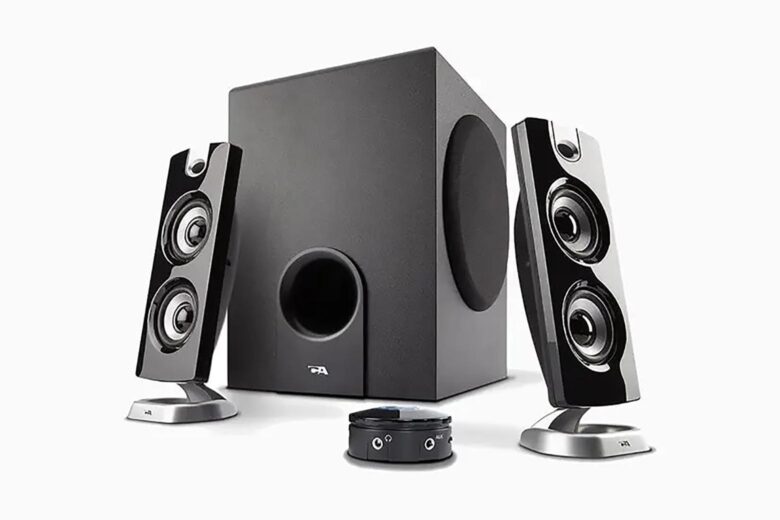 best computer speakers cyber acoustics sound system - Luxe Digital