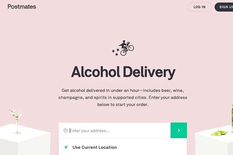 where buy alcohol online postmates - Luxe Digital