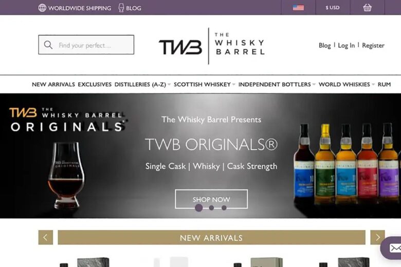 where buy alcohol online the whisky barrel - Luxe Digital