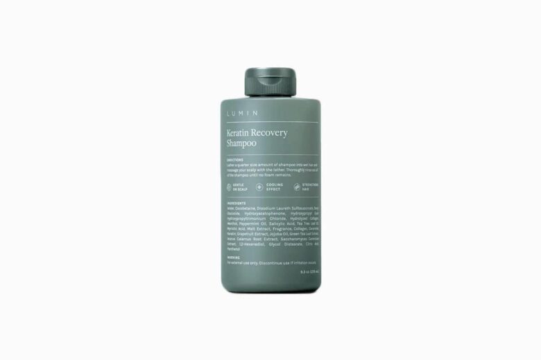 best hair loss shampoo men keratin recovery shampoo review - Luxe Digital