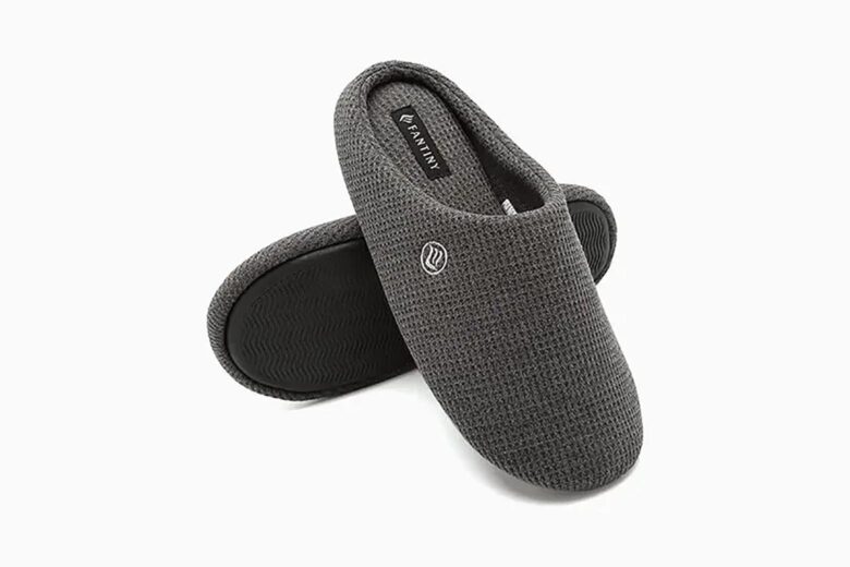 High end mens discount slippers