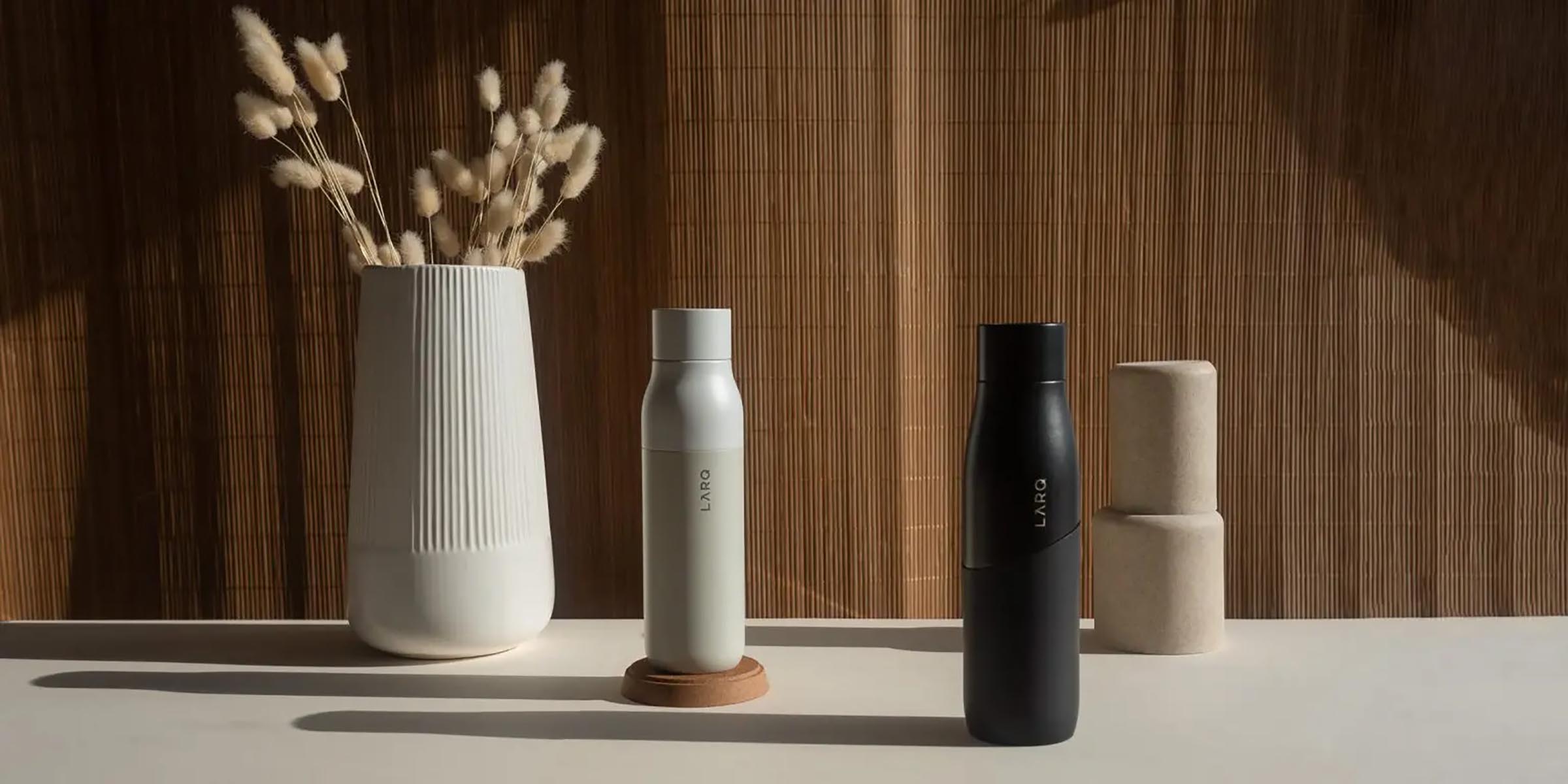 This bottle sterilizes and purifies your water - and keeps it cold all day  long