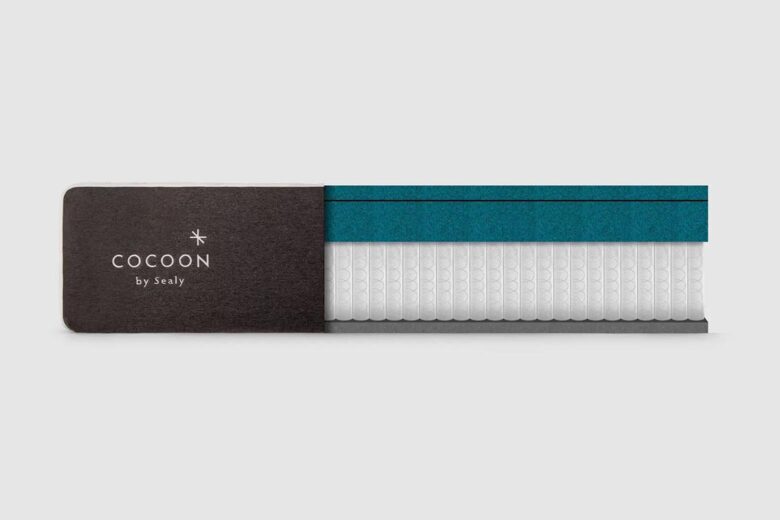 cocoon chill hybrid mattress layers review - Luxe Digital