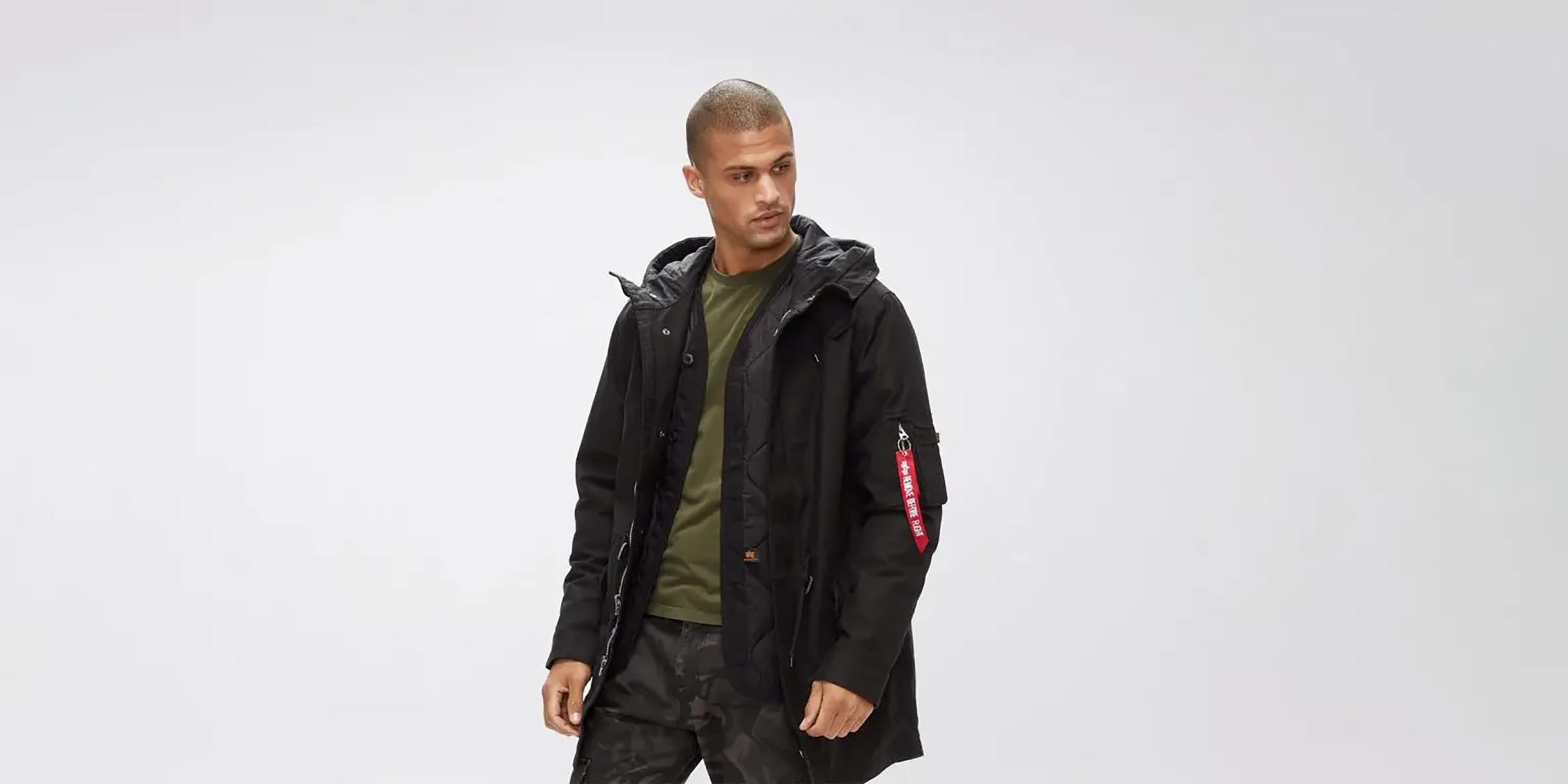 S 新品BIRDWELL MILITARY FIELD JACKET Black-