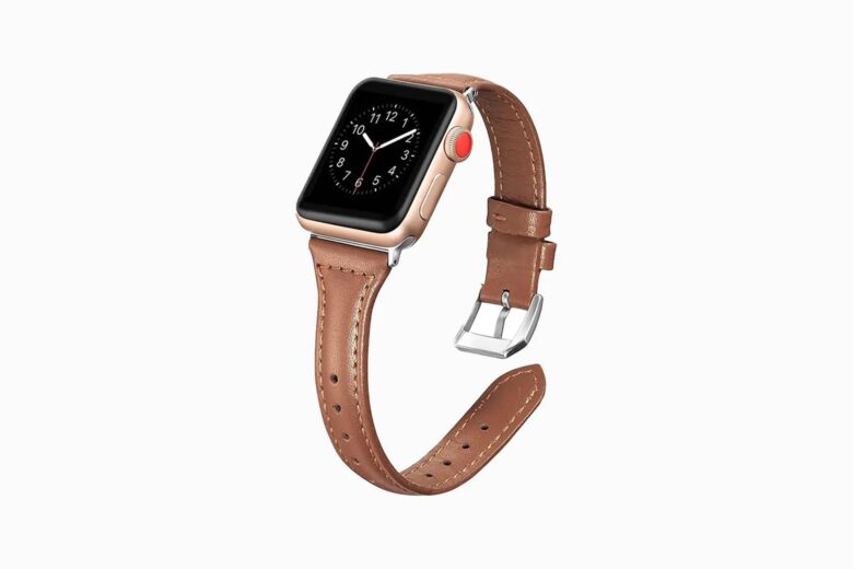 Secbolt leather hotsell apple watch band