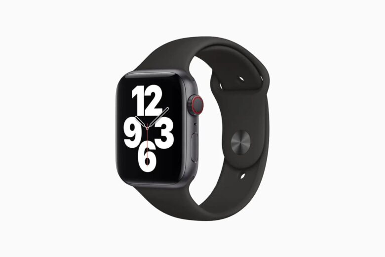 Bracelet en silicone pour iWatch 42mm / 44mm (Small Medium