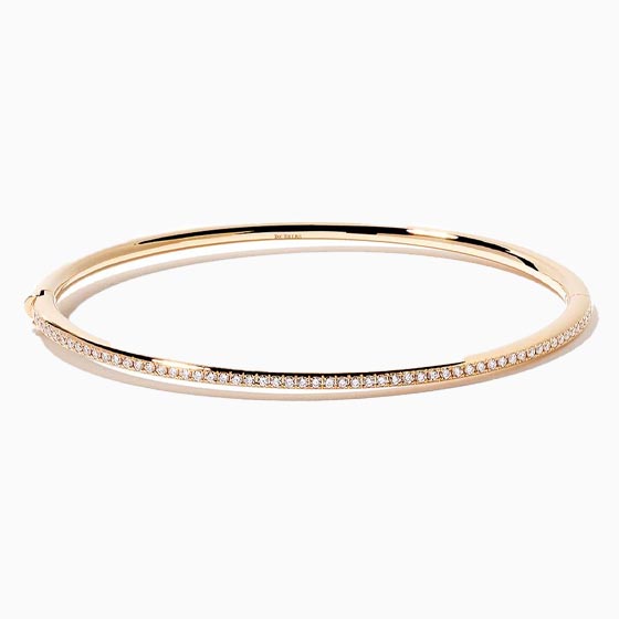 best jewelry brands micropave bangle bracelet - Luxe Digital
