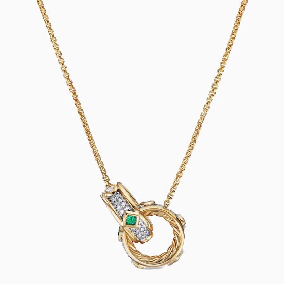 best jewelry brands modern renaissance pendant necklace - Luxe Digital