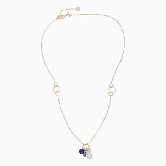 best jewelry brands multi stone necklace - Luxe Digital