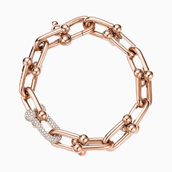 best jewelry brands tiffany hardwear link bracelet - Luxe Digital