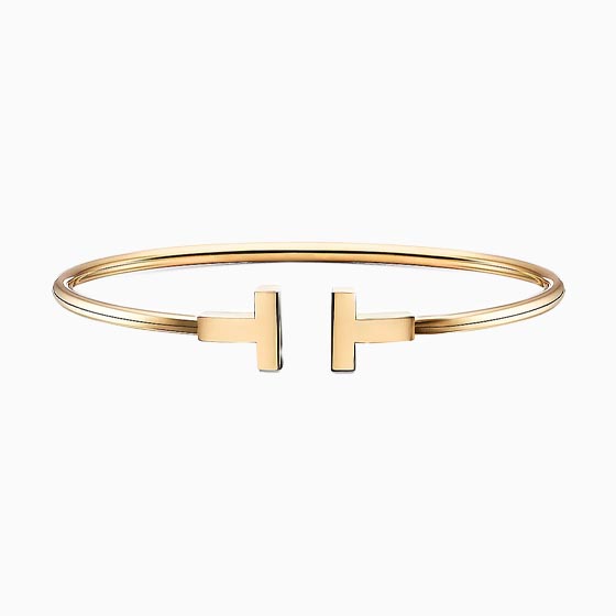 best jewelry brands tiffany t wire bracelet - Luxe Digital