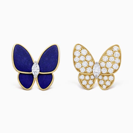 best jewelry brands two butterfly earrings ring - Luxe Digital