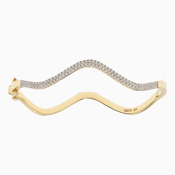 best jewelry brands wave bracelet - Luxe Digital