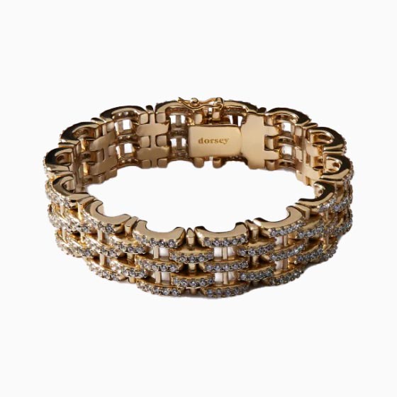 best jewelry brands benadetta link set bracelet - Luxe Digital