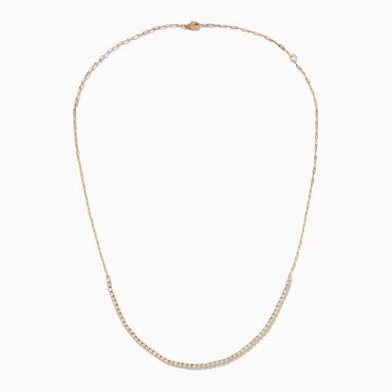 best jewelry brands drop shot necklace - Luxe Digital