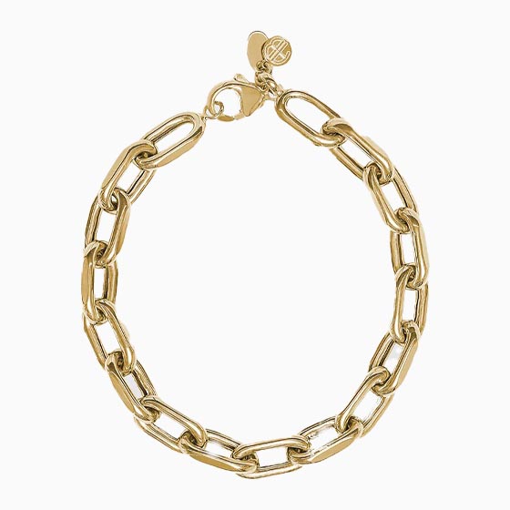 best jewelry brands gold link necklace - Luxe Digital