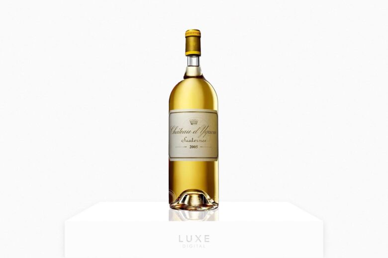 best wine chateau d yquem sauternes - Luxe Digital